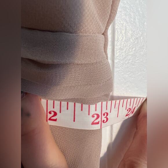 Birdy Grey devin convertible dress in taupe chiffon plus size wedding bridesmaid - Picture 10 of 10